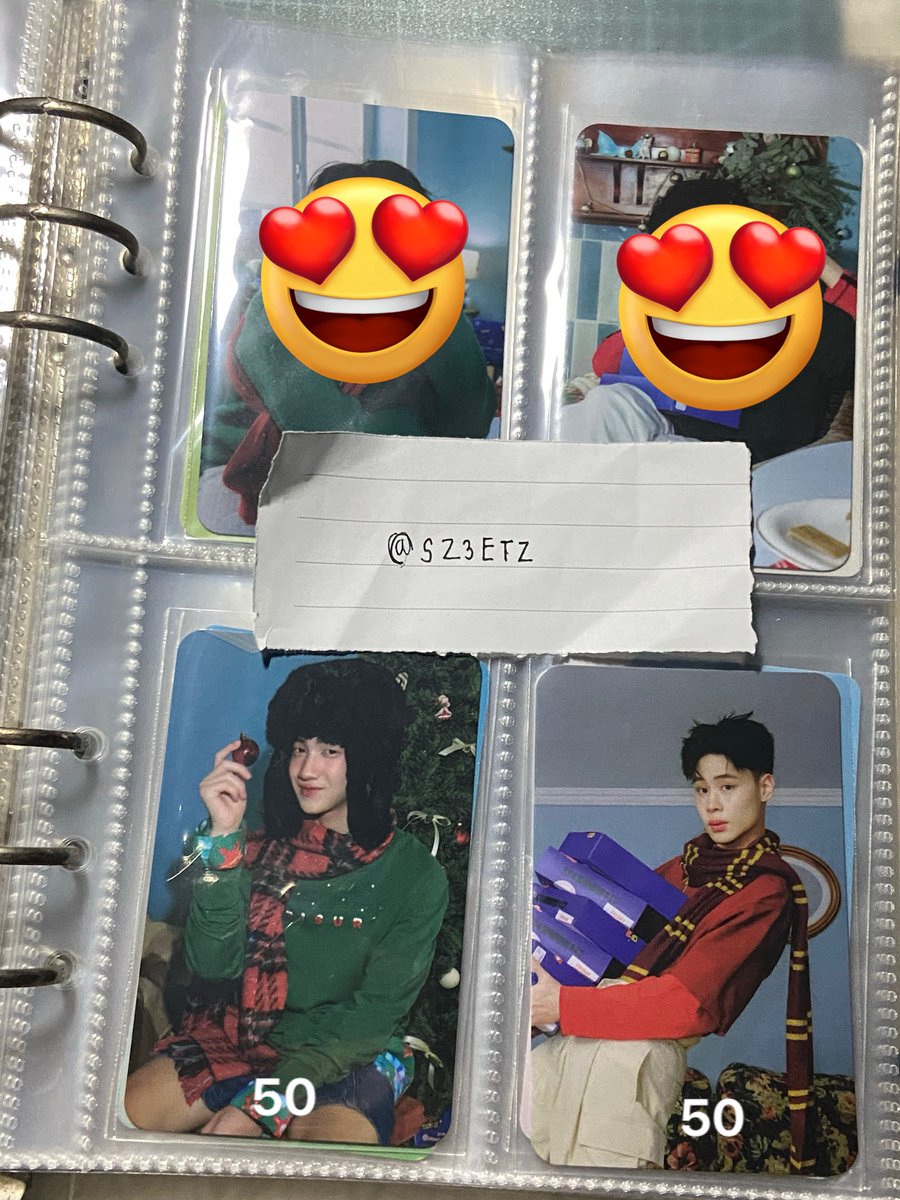 SZ3ETZ's tweet photo. wts / ส่งต่อ โปรเกรส โฟล์ค คอลคริสมาส

📮 ค่าส่งคิดตามจริง

#ตลาดนัดLoveSick #ตลาดLoveSick2024 https://t.co/eobjvup98K