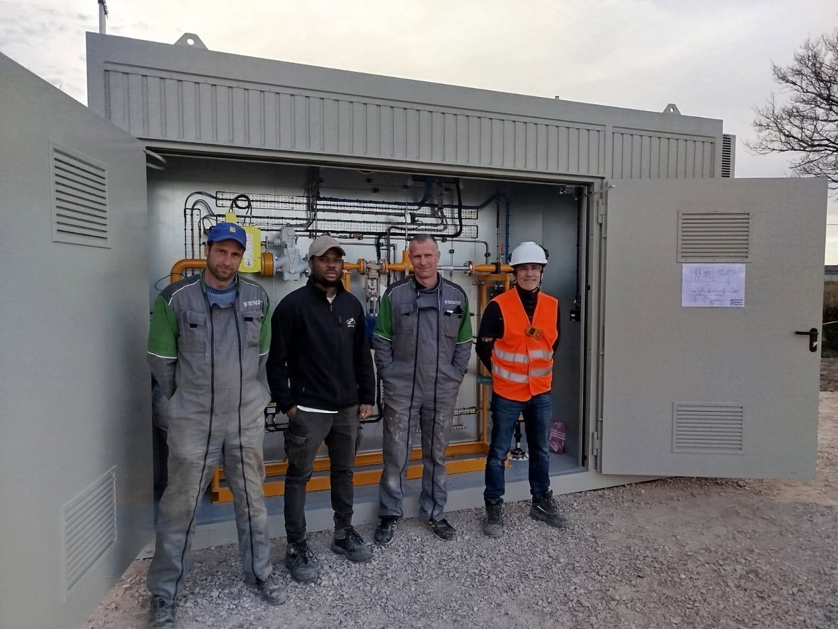 [#live] En direct de la mise en service du site de #méthanisation #GFBIOGAZ dans le Puy-de-Dôme (63) ! 🫱🏻‍🫲🏽👨🏼‍🌾

Unité d'épuration #agriPure de 110 Nm³/h de #biométhane injectés dans le réseau <a href="/GRDF/">GRDF</a> 🔥

👏🏻 Merci à nos clients et bravo à nos équipes pour leur expertise !