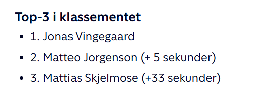 Hold op, en unik tid vi cykelglade danskere lever i. Hold gerne det her, drenge!