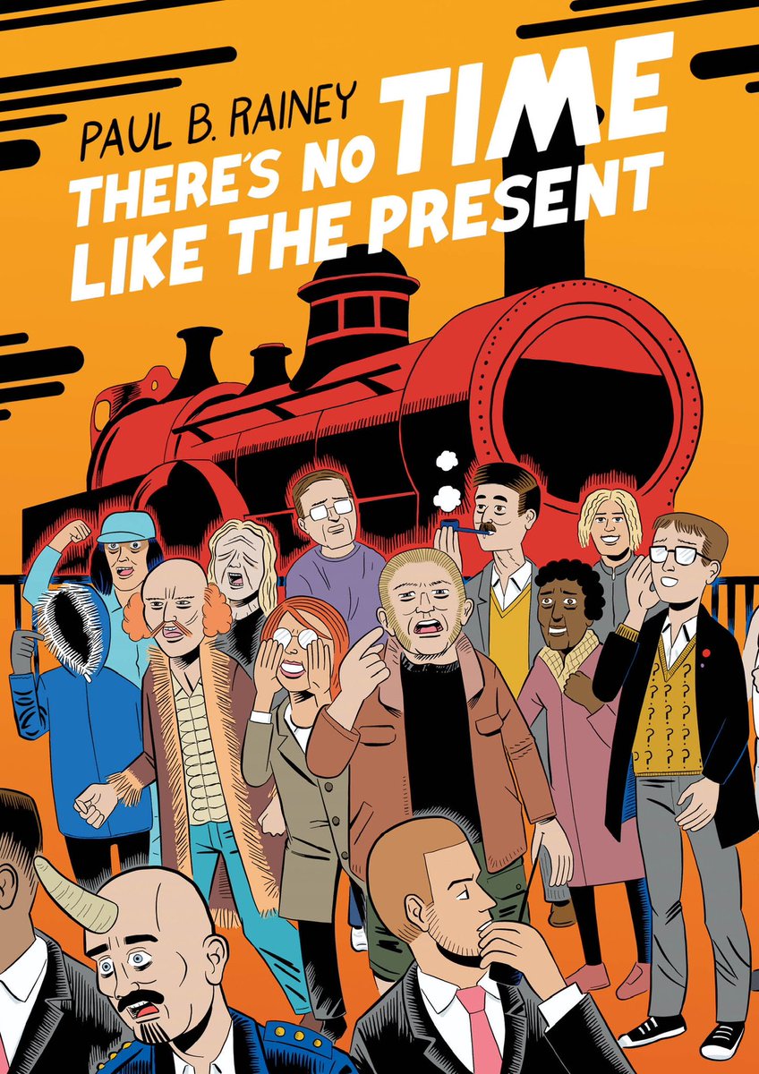 Drawn &amp; Quarterly are publishing THERE’S NO TIME LIKE THE PRESENT at the end of March.