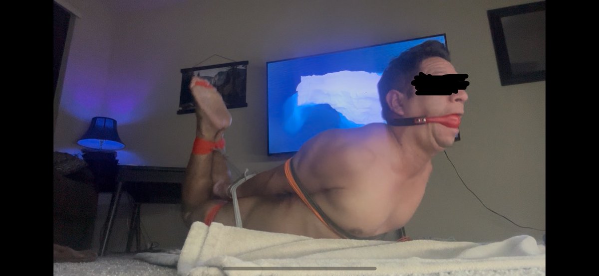 Love the struggle and tight ball gag