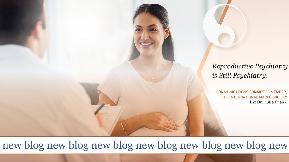 Read our latest blog post by Dr. Julia Frank, Mare Communications Committee Member, on Reproductive Psychiatry is Still Psychiatry. Learn more here: marcesociety.com/reproductive-p… #marcesociety #globalhealth #reproductivehealth