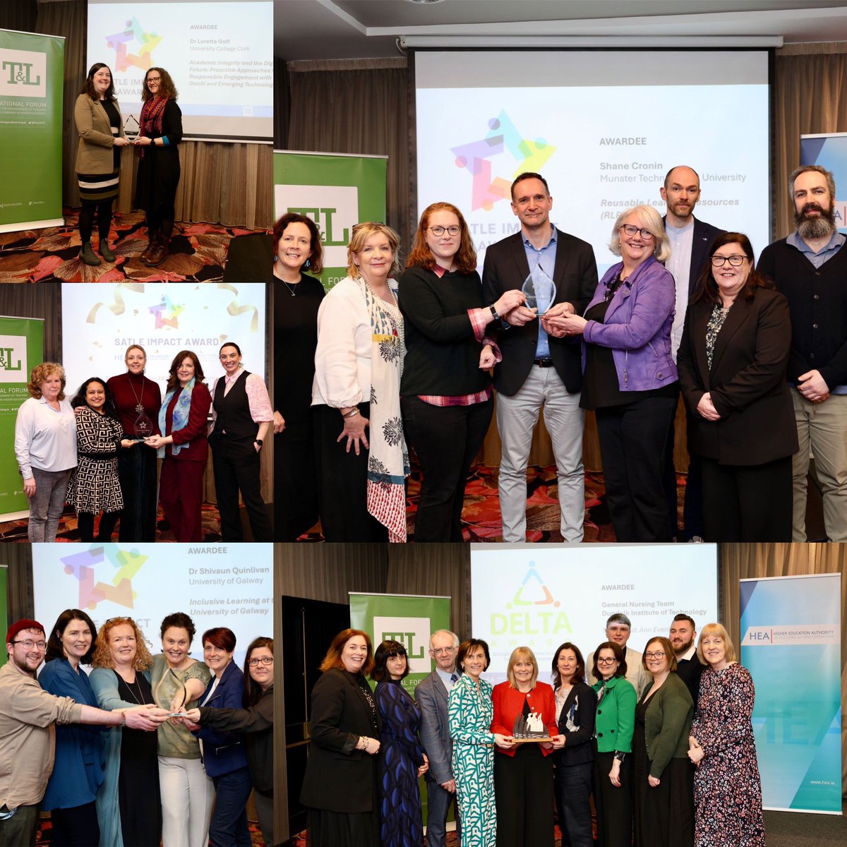 Today, <a href="/hea_irl/">HEA</a> hosted the National Teaching and Learning Awards to celebrate excellence in higher education teaching and learning. Congratulations to the recipients of the DELTA and the SATLE Awards. teachingandlearning.ie/2025/03/12/hea…