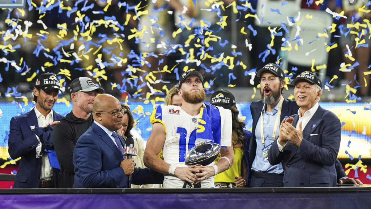 Sad day. We love you Cooper Kupp