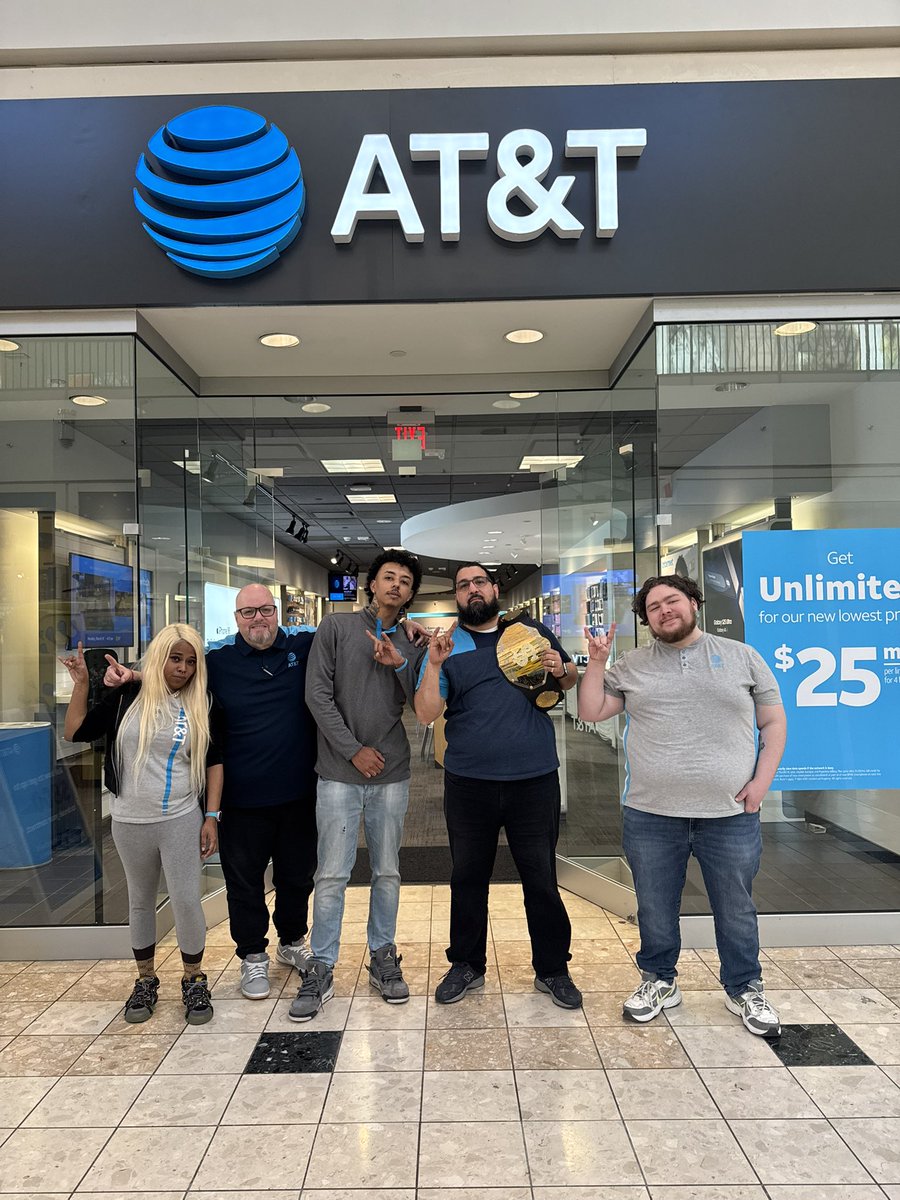 This team has been on fire in Q1 and took the championship belt for February results! The Oxford Valley Mall team is locked in and ready for a repeat! #PHamily #TMT #MAS