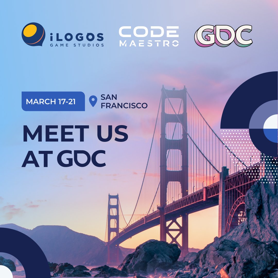 iLogos Game Studios (@ilogosgames) on Twitter photo iLogos is heading to #GDC2025!
Bringing Code Maestro, our AI tool to speed up game dev with smarter coding & debugging. Let’s talk about the future of production efficiency!
📅 March 17-21
📩 Book a meeting: bizdev@ilogos.biz
<a href="/Official_GDC/">Game Developers Conference</a>
#GameDev #AIinGaming #iLogos iLogos is heading to #GDC2025!
Bringing Code Maestro, our AI tool to speed up game dev with smarter coding & debugging. Let’s talk about the future of production efficiency!
📅 March 17-21
📩 Book a meeting: bizdev@ilogos.biz
<a href="/Official_GDC/">Game Developers Conference</a>
#GameDev #AIinGaming #iLogos