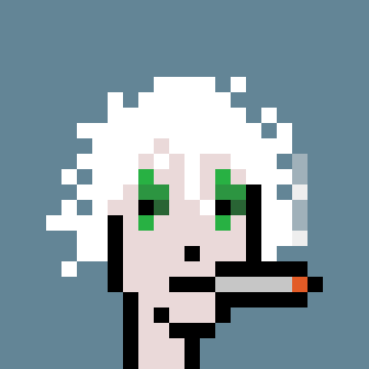 Got myself a Punk in this bloody market. 

Wild White hair has always been my favorite trait for the Warholian vibes, and regarding the cigarette... So French, right? 

Since I joined NFTfi, the community has been incredibly welcoming. NFTfi and Punks share a very long story