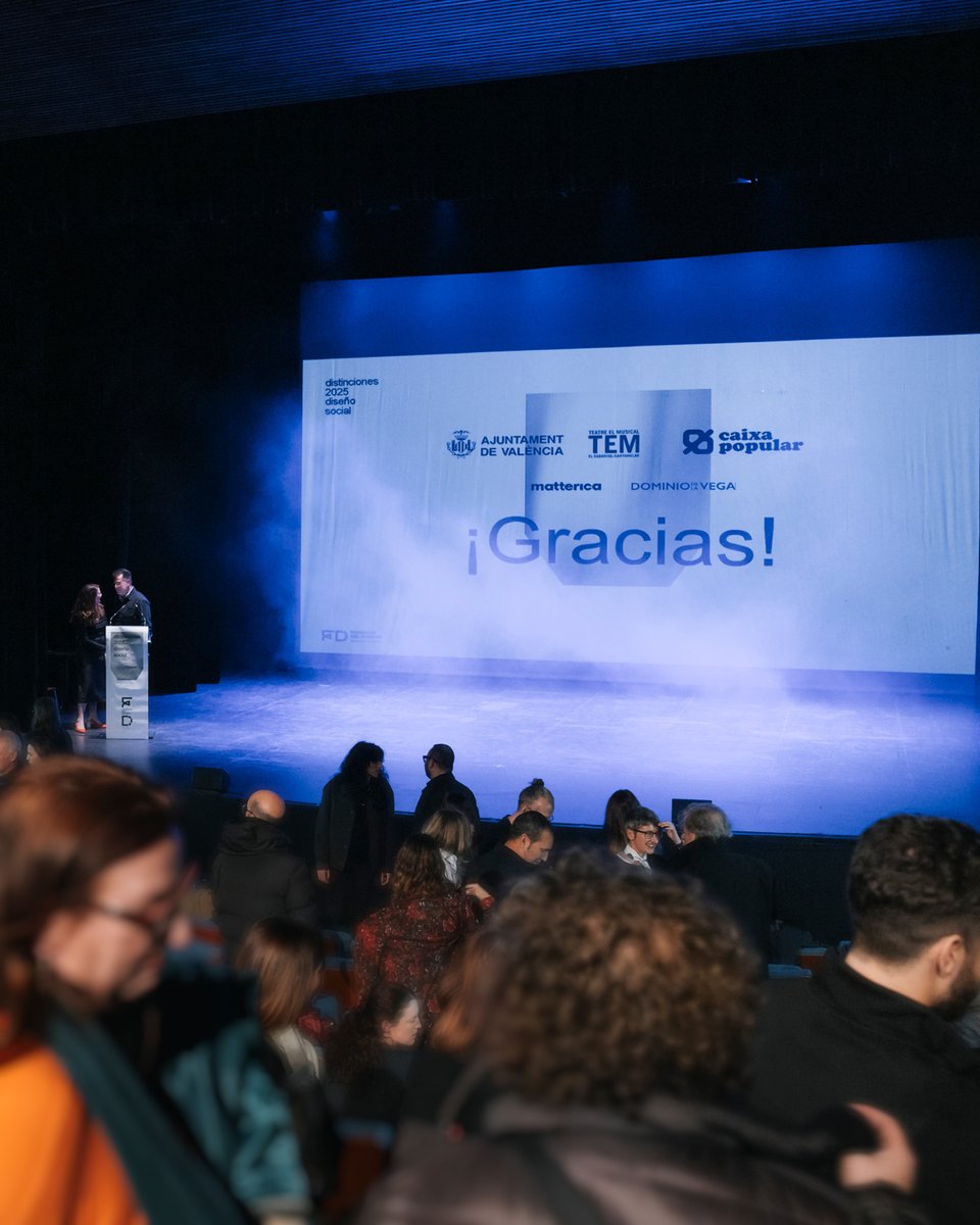 Gracias a las 250 personas y entidades que nos acompañásteis en la 1ª entrega de las Distinciones al Diseño Social: fundaciodisseny.com/un-compromiso-…

Seguimos con la certeza de estar construyendo algo importante: visibilizar el diseño con propósito y capacidad de transformar la sociedad.