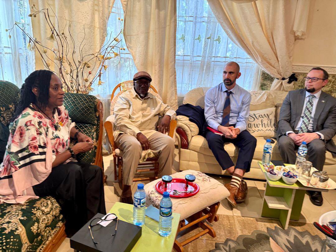 gparamallam's tweet image. A delegation from the US Embassy in Abuja visited our Peace Foundation yesterday. We enjoyed engaging and insightful conversations around the nuanced nature of insecurity in Plateau State and beyond. This visit was both necessary and important because global partnerships in…