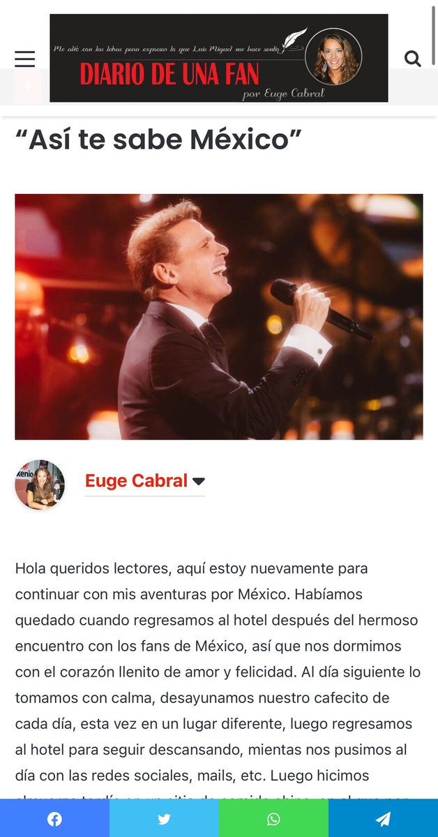 Diario de una Fan tweet media