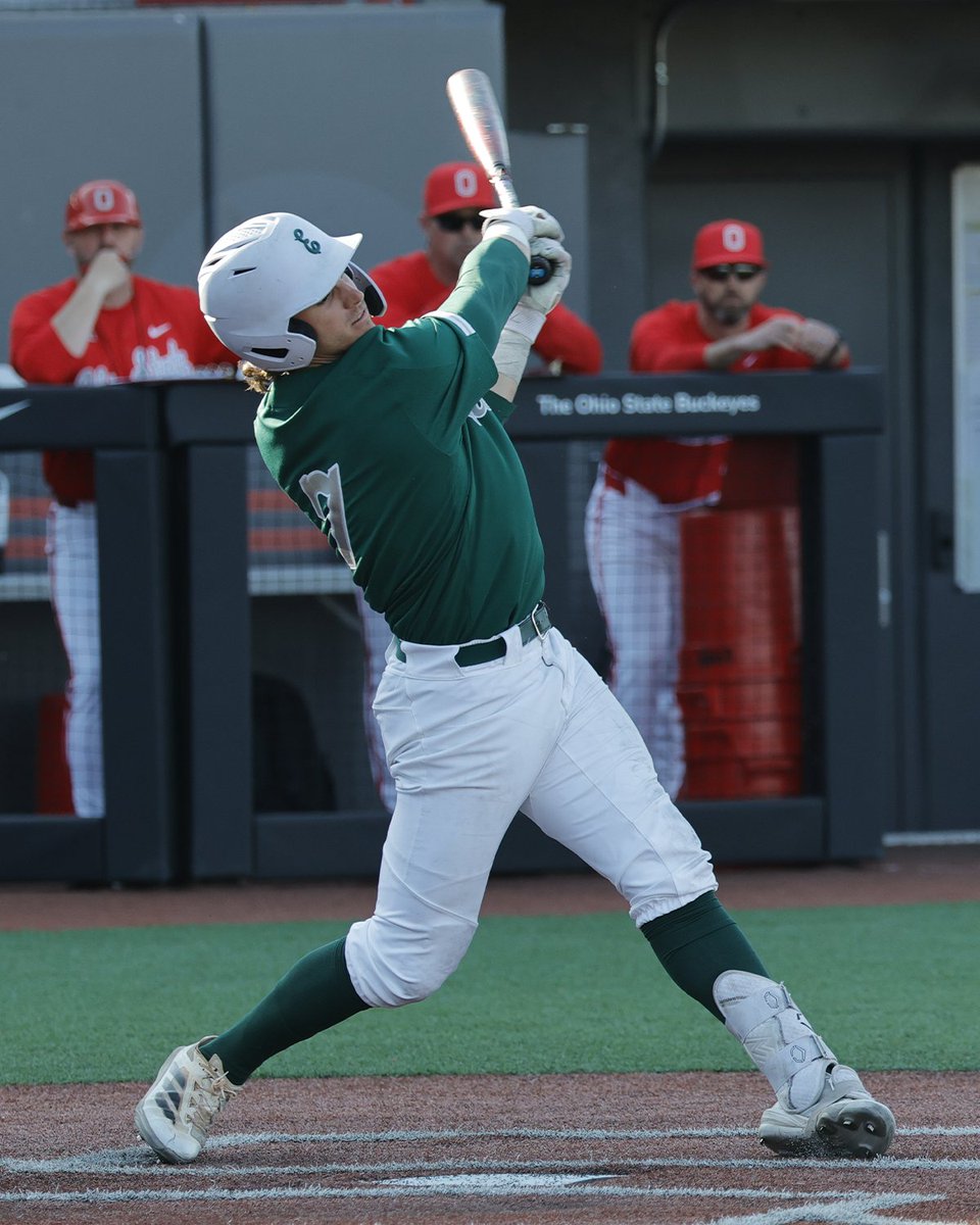 EMU_Baseball's tweet photo. .@LoganHugo2  this season:

⚾️Posting career highs in avg (.386), slug (.684), on-base (.463), and OPS (1.147)👏

In the @MACSports:

⚾️1st in hits with 22✅
⚾️3rd in RBI with 17👌
⚾️3rd in doubles with 6🫡
⚾️Owns the MAC single-game high with 3 doubles🤯

#EMUEagles | #HTR🔨🪨 https://t.co/35KXOBuOb7