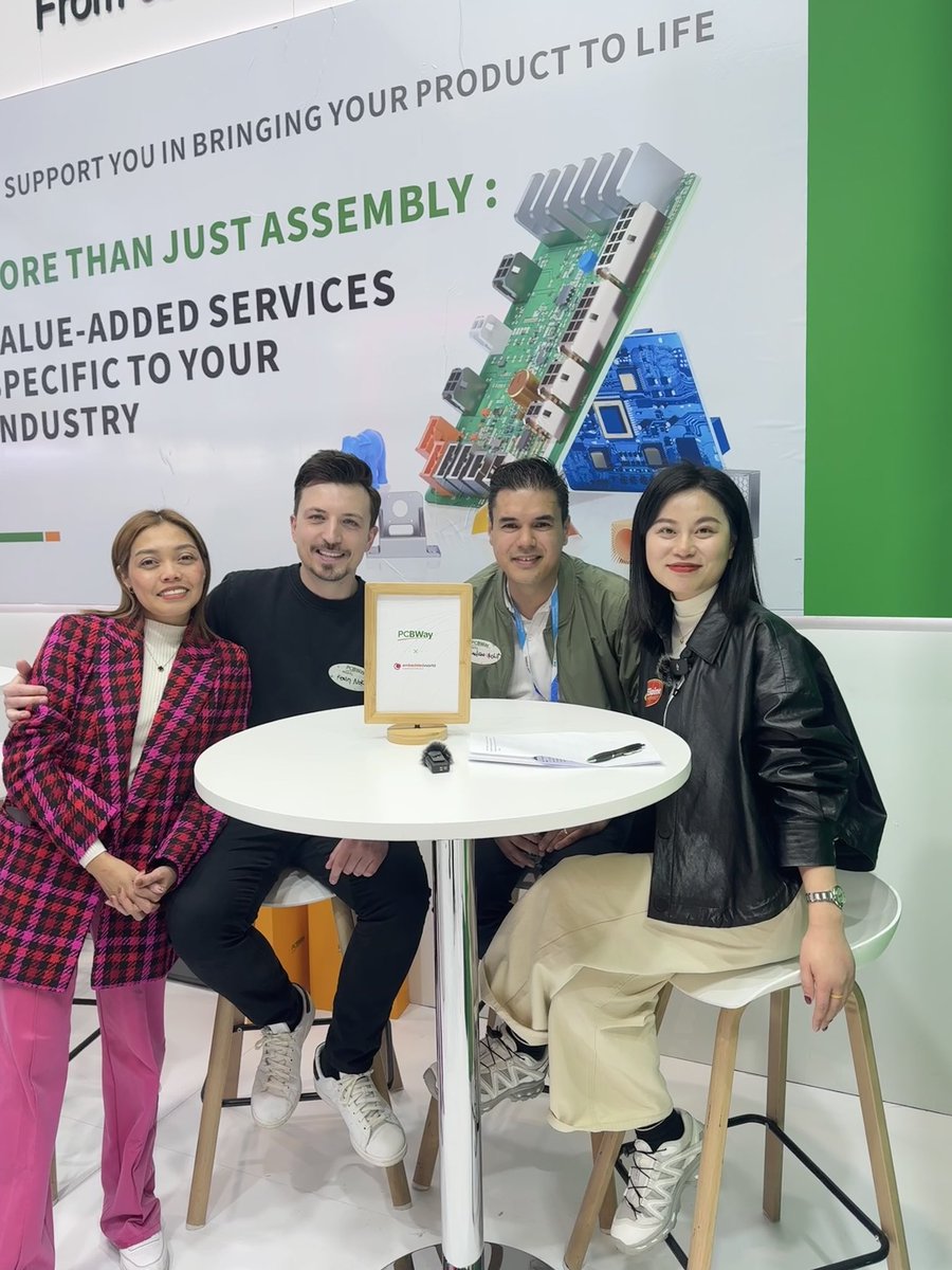 PCBWay -Elaine Hu tweet media