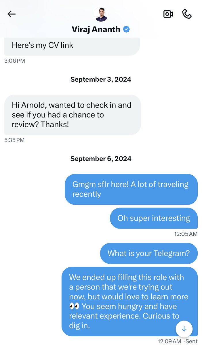 How it started vs. how it’s going (see SS)

The best hires we’ve made <a href="/sphere_labs/">Sphere</a> are always serendipitous — as if the universe is bringing us together. 

Startups are a marathon race of uncertainty, vagueness, and things going incredibly right or wrong: so we like people who