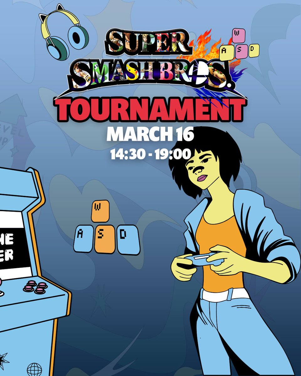 Nella Gaming Area by PG Esports, ti aspettano due giorni di tornei imperdibili: 

Sabato 15 marzo sfida i migliori a Tekken 8 su PS5 🎮🥊
Domenica 16 marzo: entra nel vivo dell’azione con il torneo di Super Smash Bros. su Nintendo 🏆🍄

 Ti aspettiamo a Be Comics! Be Games! 🚀