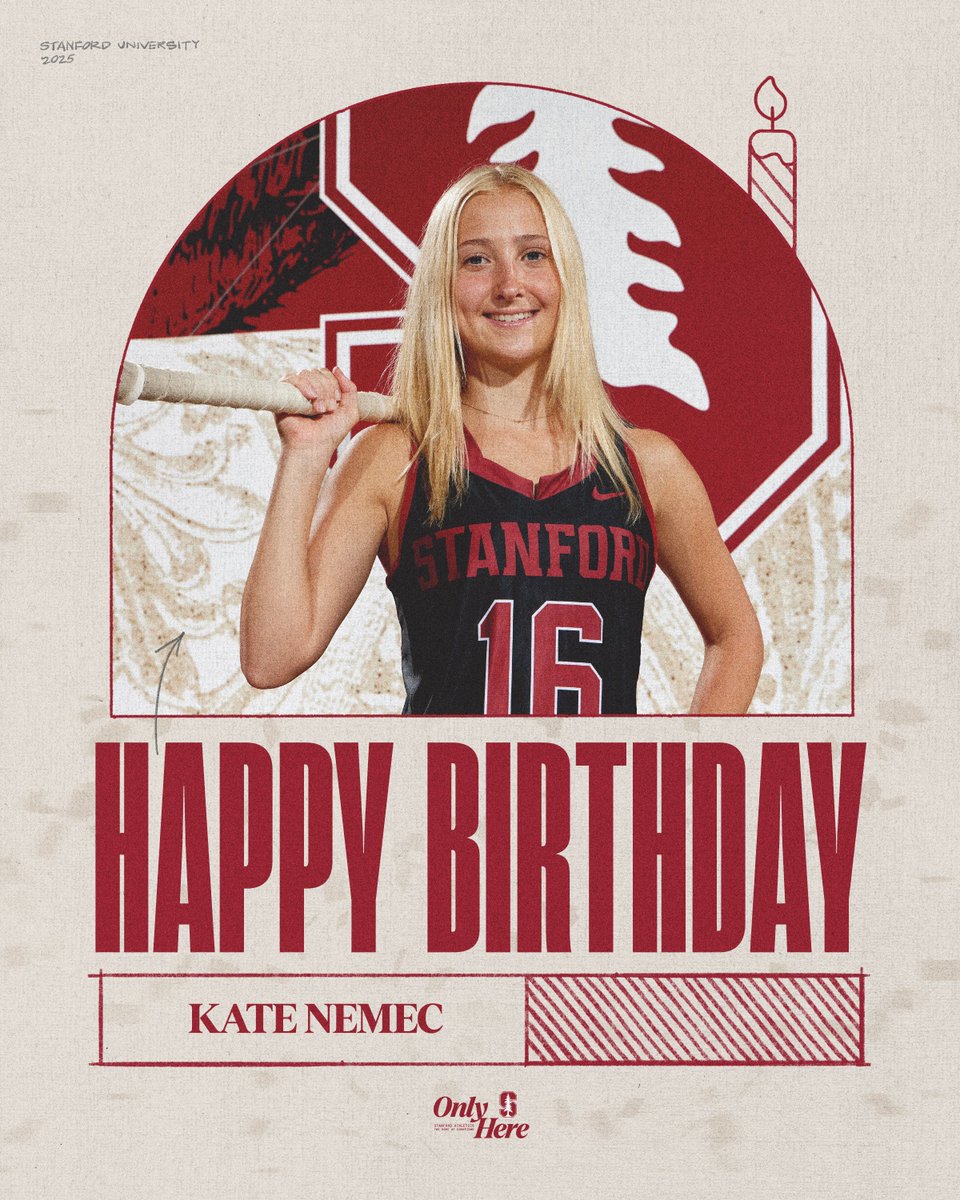 Birthday on a game week!  

Help us in wishing a very happy birthday to Kate! Don't forget that we are in action on Friday as well!!  

#GoStanford