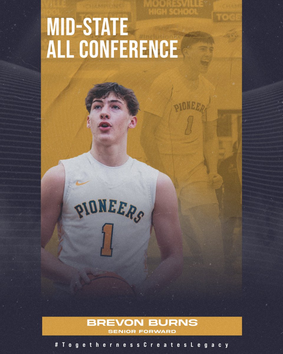 MHS Pioneers Boys Basketball (@pioneerhoopsmhs) on Twitter photo Congrats to <a href="/brevon_burns/">Brevon Burns</a> on being selected to the Mid-State All Conference Team! #TogethernessCreatesLegacy Congrats to <a href="/brevon_burns/">Brevon Burns</a> on being selected to the Mid-State All Conference Team! #TogethernessCreatesLegacy