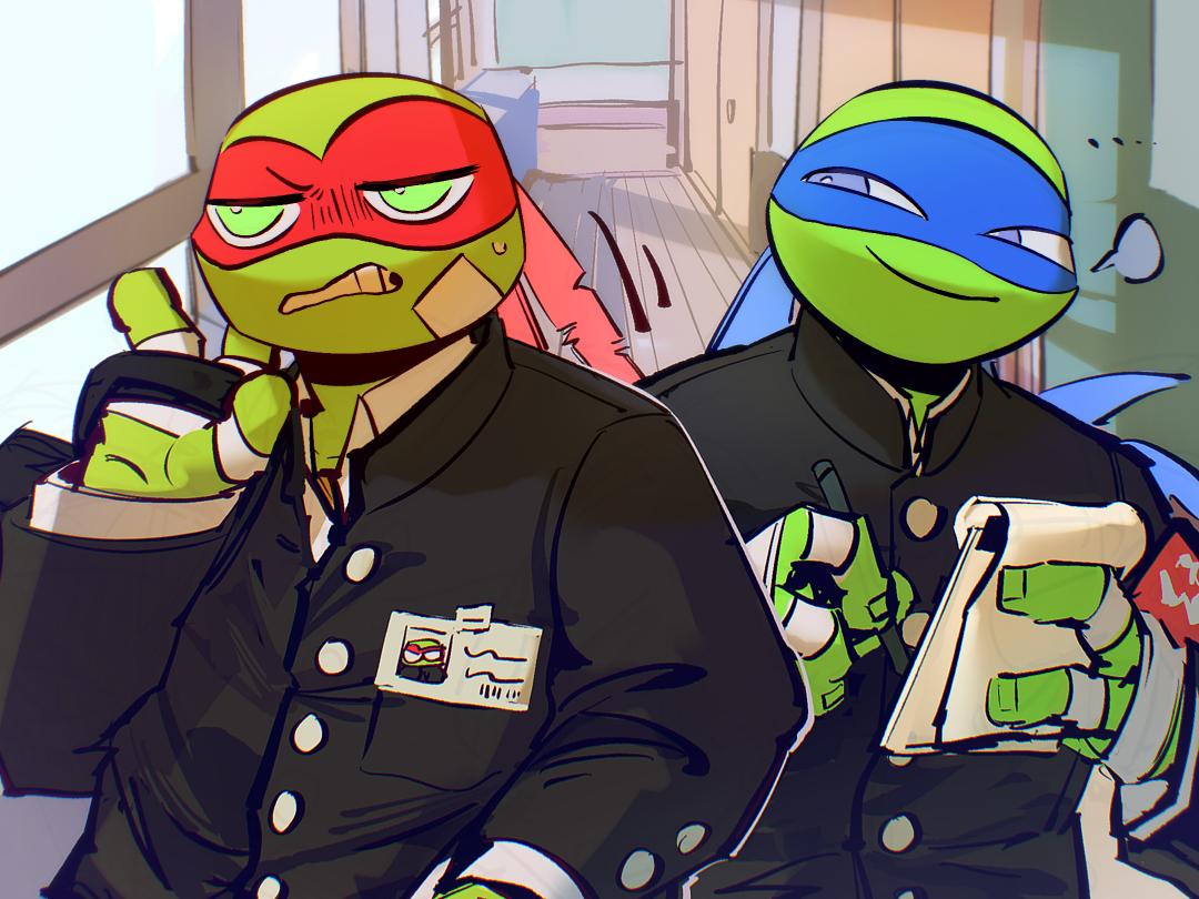 ayangyaowan's tweet photo. #tmnt #tmnt2012 
(ー`´ー)💢⌓‿⌓💬 https://t.co/uvnmE2xGD4