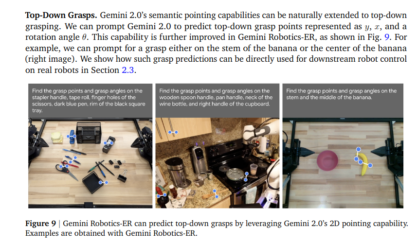 This on it's own is a super useful capability for roboticists. My top request is and always has been just for a grasping model that *works*