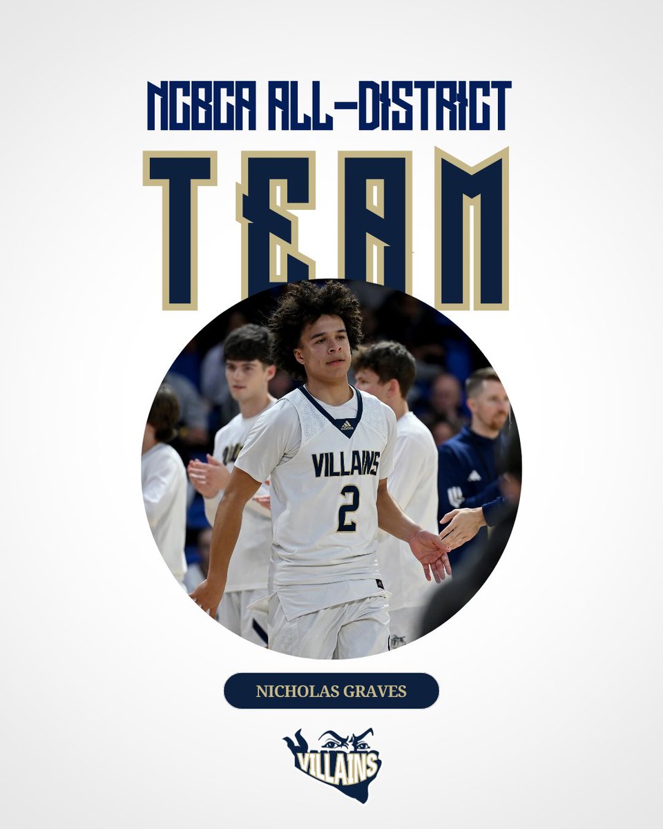 Congratulations to 2025 Nicholas Graves on being named to the North Carolina Basketball Coaches All District Team!

#AlwaysBishop