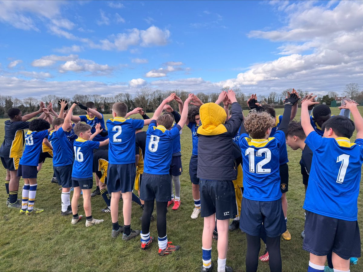 Well done to our Year 7 Rugby Team who won 25-10 against NBS in a well contested friendly match!

MoTM and captain Brooklyn S alongside a big contribution from vice captain Oscar P! Good work to all involved 💙💪🏻