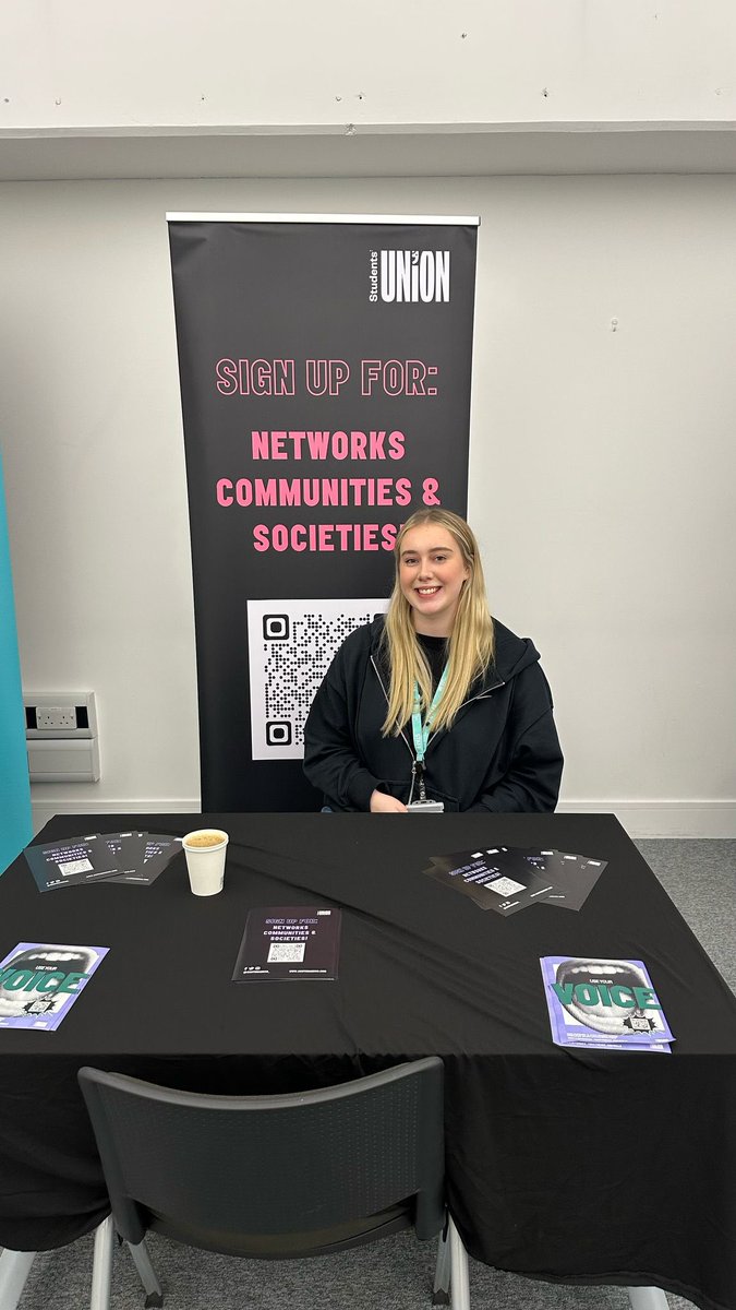 Your president, Charlotte is at the PG open evening welcoming learners and talking about all the great opportunities we have for Post Grads. 🎓👋

We’re really proud of our Post Graduate Network. 

One of our biggest communities.

If you’re currently a post grad, have you joined?