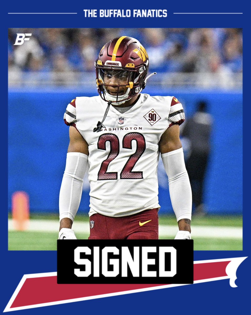 The Bills agreed to terms on a 1-year deal with former Commanders safety Darrick Forrest, per <a href="/CameronWolfe/">Cameron Wolfe</a>.

#BillsMafia 🦬