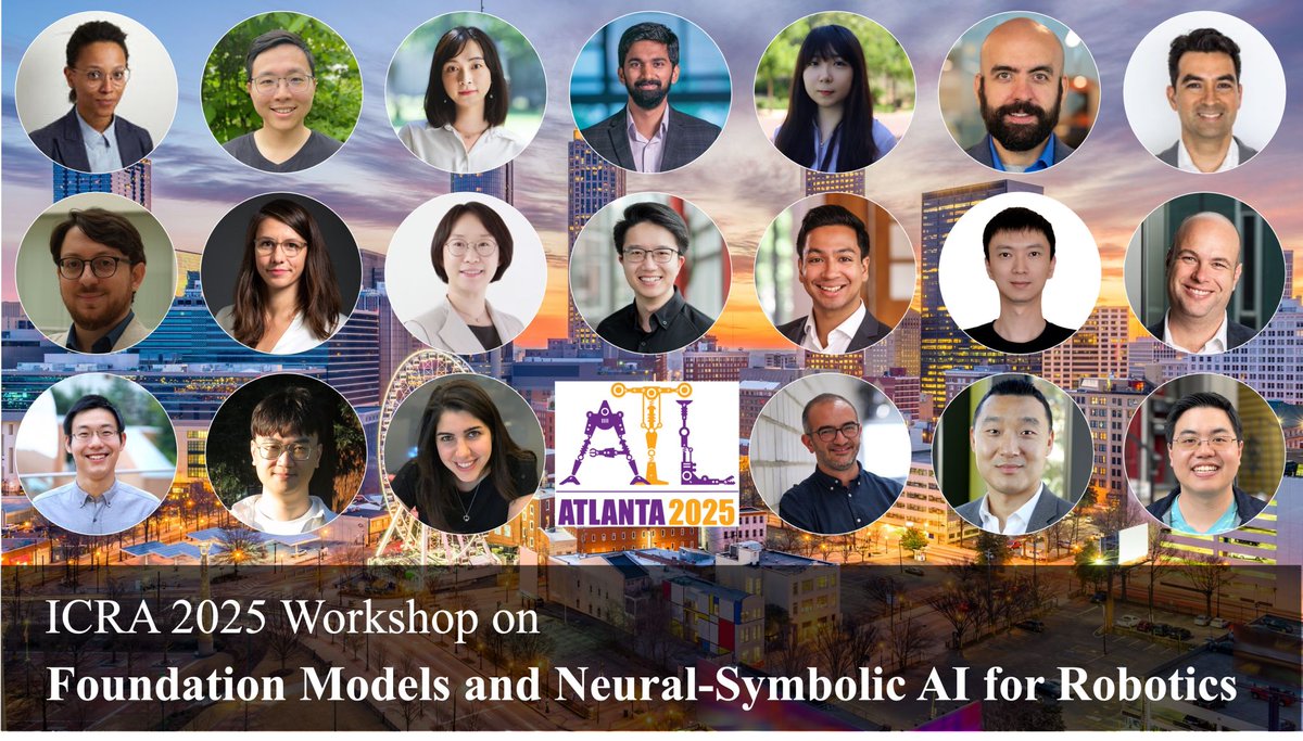 We are happy to announce that the DDL for the ICRA'25 workshop call for papers on "Foundation Models and Neuro-symbolic AI for Robotics” have been extended to April 1 (no more extension). More information about it can be found at sairlab.org/icra25/