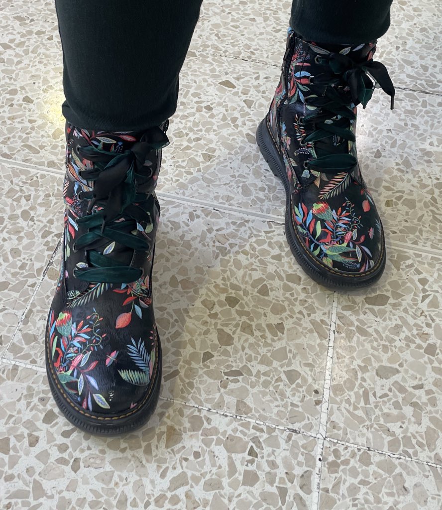 It’s worth dropping in just to admire Ann’s boots.