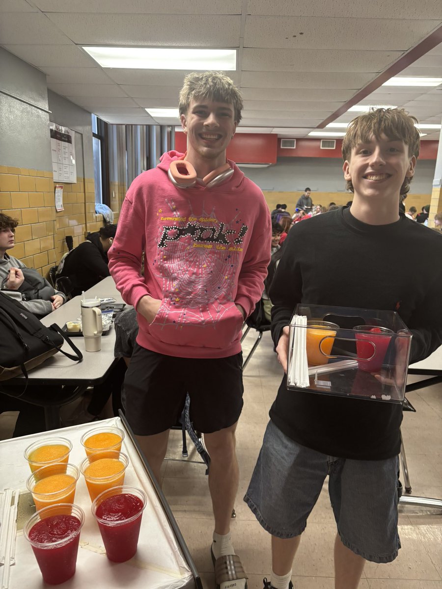 “The Nest” is up and running 

Come buy a slushy today …. Or track down one of our HSB sales reps! 

Only $2.00!