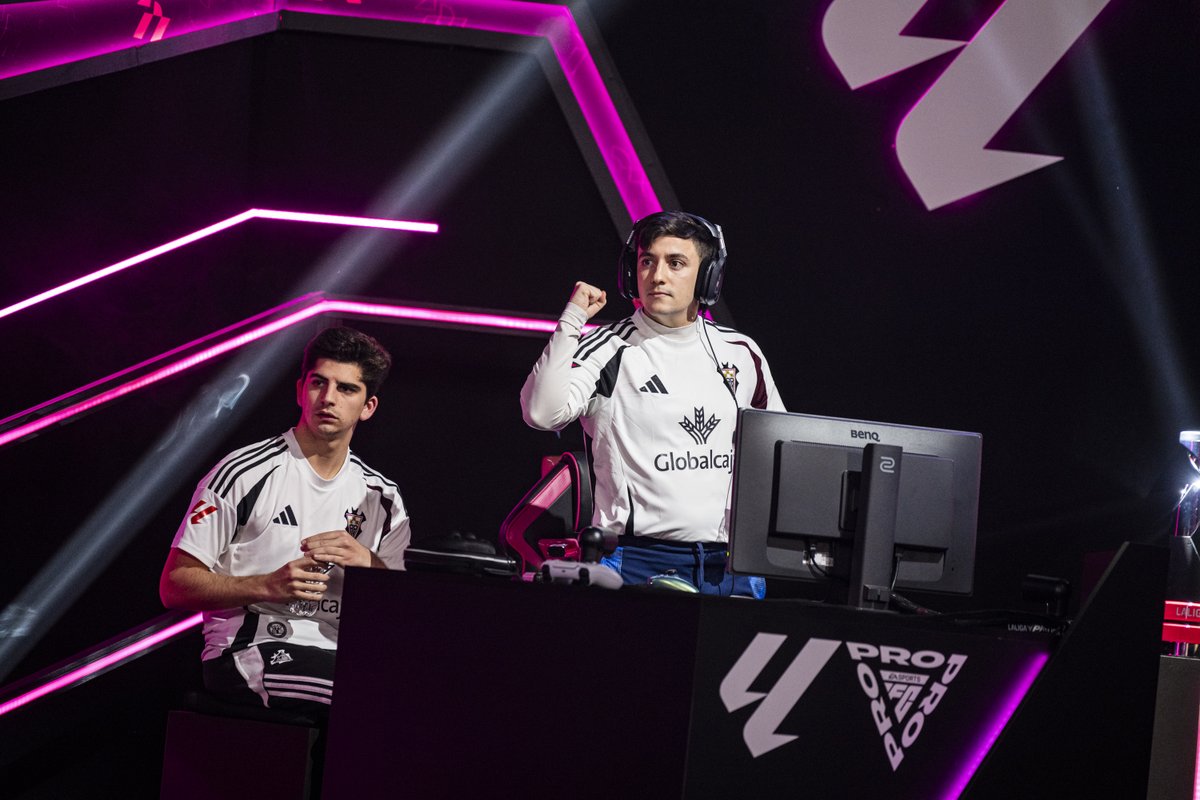 Terminamos la Fase Regular de <a href="/LALIGA_FCPro/">LALIGA FC Pro</a> como TOP 2 de Grupo H.

Muy contento por el resultado en general aunque con la espinita de haber tenido en la mano el 1er puesto y haberlo dejado ir.

Con el cuchillo entre los dientes para esa CUP en San Sebastián 🫡