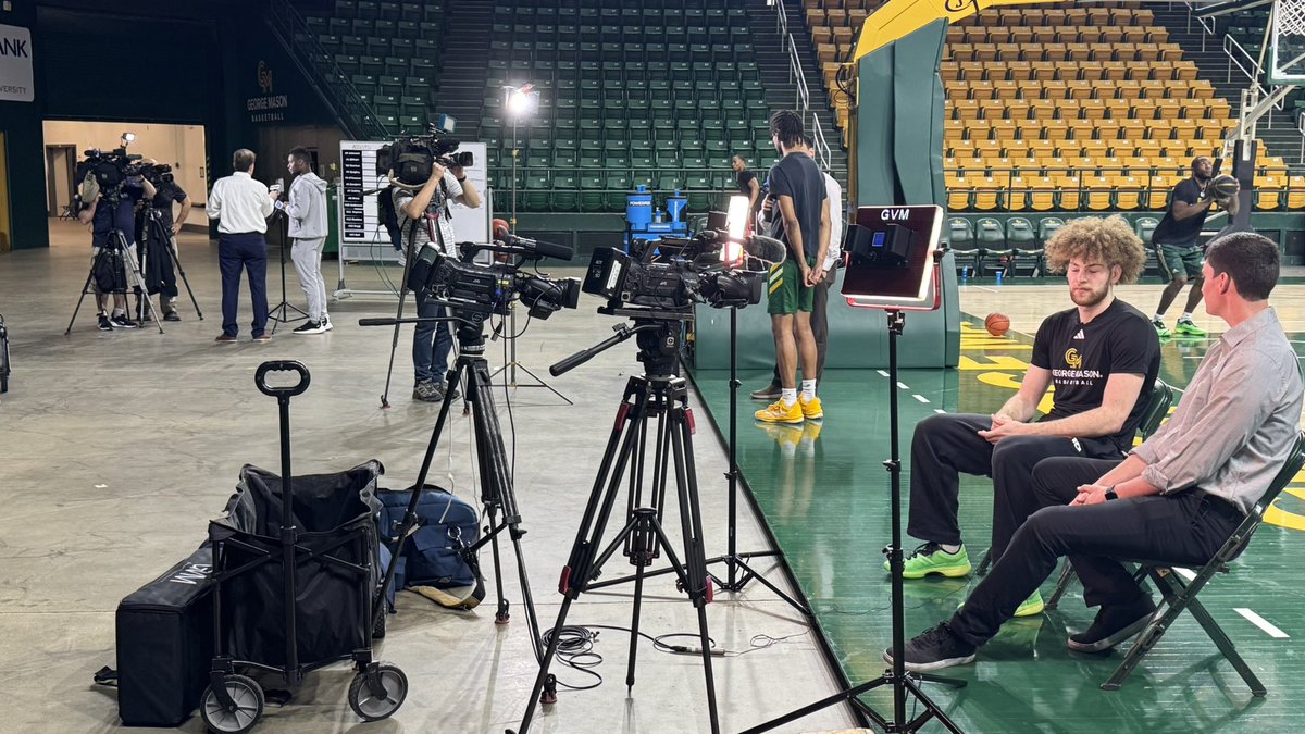 Media availability for <a href="/MasonMBB/">George Mason Men's Basketball</a> ahead of Friday’s #A10MBB Quarterfinal in DC.

#PatriotPressure