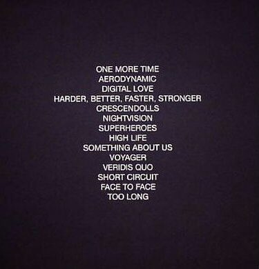 24 years ago today, Daft Punk gave us ‘Discovery’

The official introduction of them as the robots

There will never be another tracklist like this 🐐