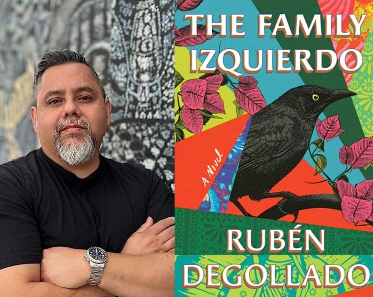 If you're in San Antonio this evening, 3/12/25, join us for our LitMinds #bookclub at Gemini Ink. We'll discuss Rubén Degollado's masterful debut novel, The Family Izquierdo. The author will Zoom in at 7:30pm! RSVP bit.ly/3XXMFv6
