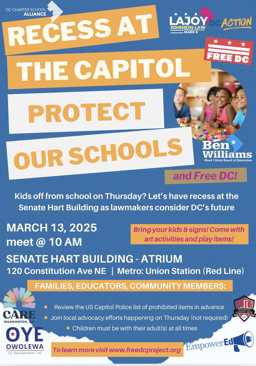 LaJoy J Law (@lajoylaw1) on Twitter photo Please share out folks! <a href="/WTUTeacher/">Washington Teachers' Union</a> <a href="/WeAreDCAction/">DC Action</a> <a href="/DC_Charters/">DC Charter School Alliance</a> @caredc <a href="/freedcproject_/">Free DC</a> <a href="/repoyedc/">Rep. Dr Oye Owolewa</a> <a href="/ankitjaindc/">Senator Ankit Jain</a> <a href="/EmpowerEdDC/">EmpowerEd</a> ! We need to let Congress know the danger they are putting our children and our city in!!!! Back off!!!!!! #DCPROUD Please share out folks! <a href="/WTUTeacher/">Washington Teachers' Union</a> <a href="/WeAreDCAction/">DC Action</a> <a href="/DC_Charters/">DC Charter School Alliance</a> @caredc <a href="/freedcproject_/">Free DC</a> <a href="/repoyedc/">Rep. Dr Oye Owolewa</a> <a href="/ankitjaindc/">Senator Ankit Jain</a> <a href="/EmpowerEdDC/">EmpowerEd</a> ! We need to let Congress know the danger they are putting our children and our city in!!!! Back off!!!!!! #DCPROUD