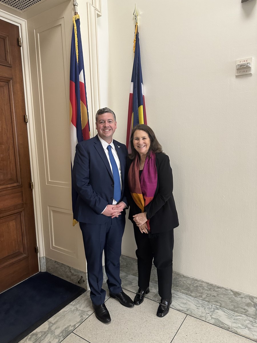 Rep. Alex Valdez (@valdezforco) on Twitter photo It was great catching up with <a href="/RepDianaDeGette/">Rep. Diana DeGette</a> in DC this week to talk clean energy! We discussed her leadership on the Advance Act and its role in expanding clean energy nationwide. Denver is leading on clean energy! DC was exciting, but nothing beats coming home to Colorado! It was great catching up with <a href="/RepDianaDeGette/">Rep. Diana DeGette</a> in DC this week to talk clean energy! We discussed her leadership on the Advance Act and its role in expanding clean energy nationwide. Denver is leading on clean energy! DC was exciting, but nothing beats coming home to Colorado!
