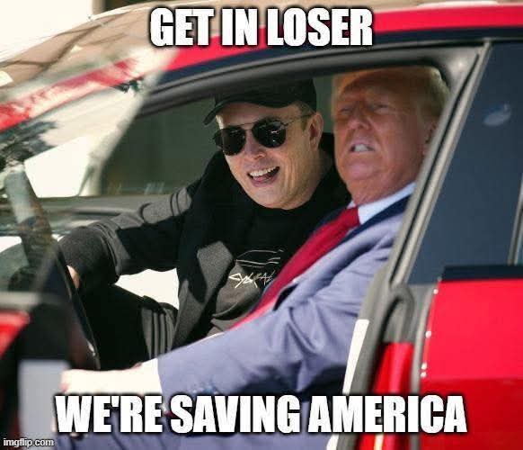 Cruzin' With The Boss And Elon...