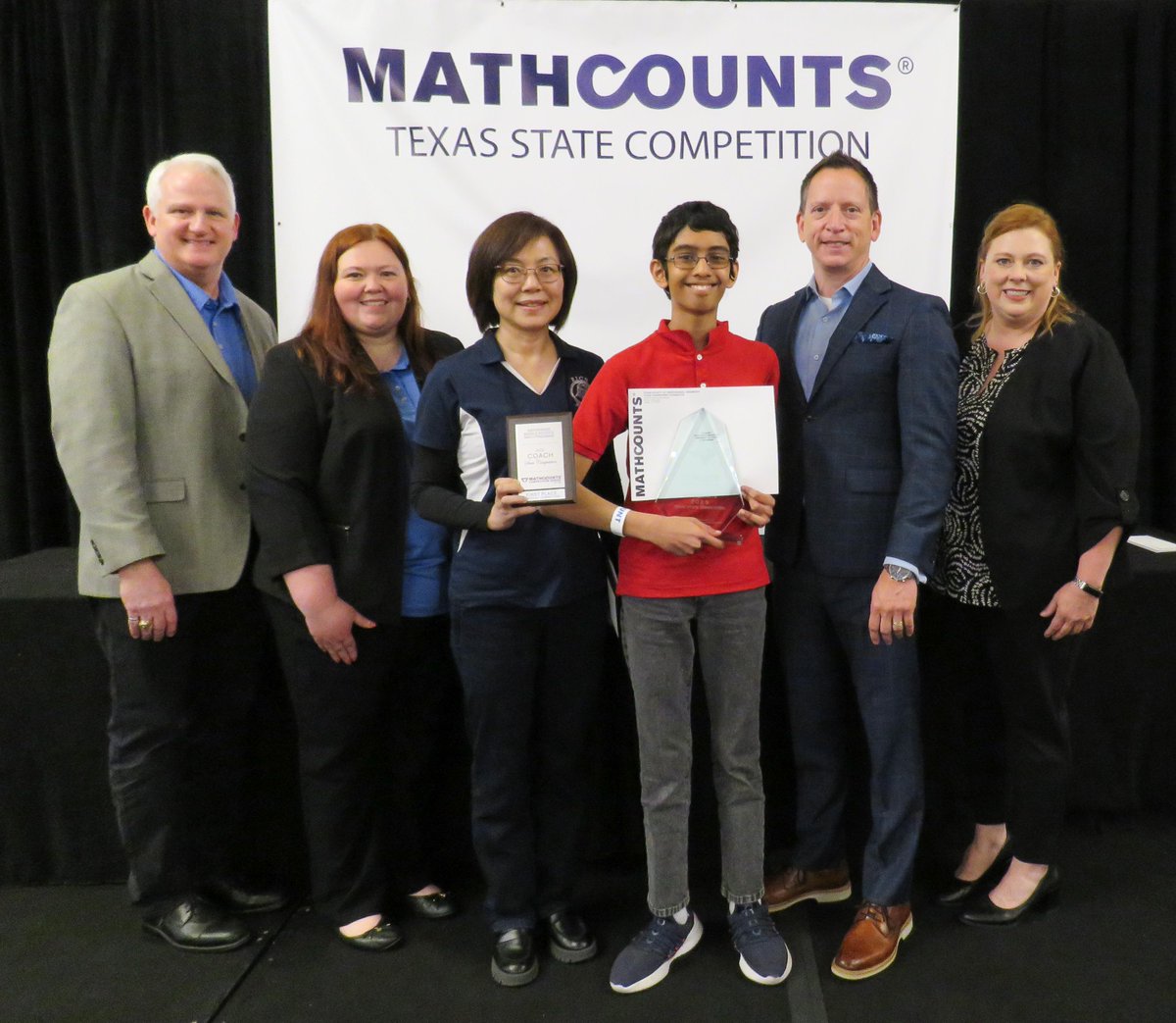TSPE_HQ's tweet photo. 🎉 Congratulations to our first place winners from this year's Texas State MATHCOUNTS Competition!

👉 View the full results and more photos from the event on our website: https://t.co/E8PeoRA28Y #MATHCOUNTS #TXMATHCOUNTS #STEMExcellence https://t.co/sTHXa8mY5d