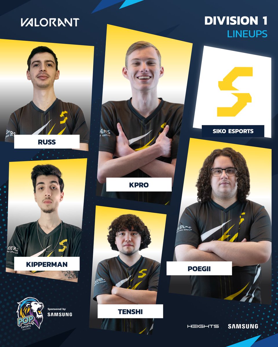 PEM_lux's tweet image. 🟡 @SikoEsports
🦥 @Snooze_Esports 
🐴 @EsportsTwente