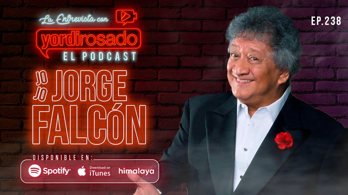 ¡Ya está el NUEVO episodio de nuestro PODCAST LA ENTREVISTA con JORGE FALCÓN! 🎙️
Nos cuenta cómo ha descuidado muchos aspectos de su vida por trabajar, cómo no había dinero en su infancia, pero eran muy felices, cómo empezó tocando la guitarra en cafeterías, sus mejores