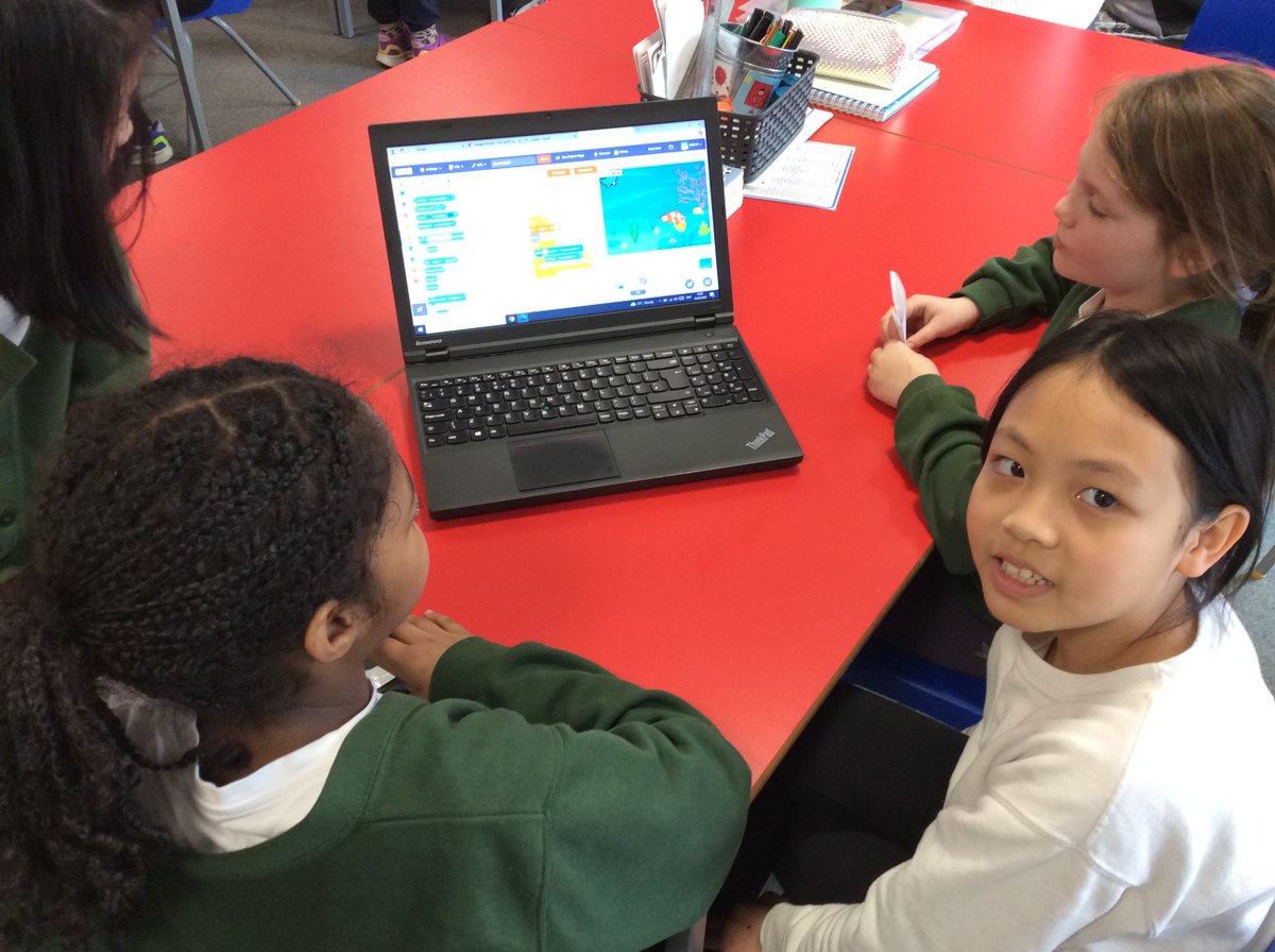 firsprimarysale's tweet image. In computing today, #Y4Rowan created their own shark attack game on scratch. We programmed a ‘shark’ to follow the mouse pointer and ‘eat’ the fish! 
#FirsComputing #Teamwork #Resilience