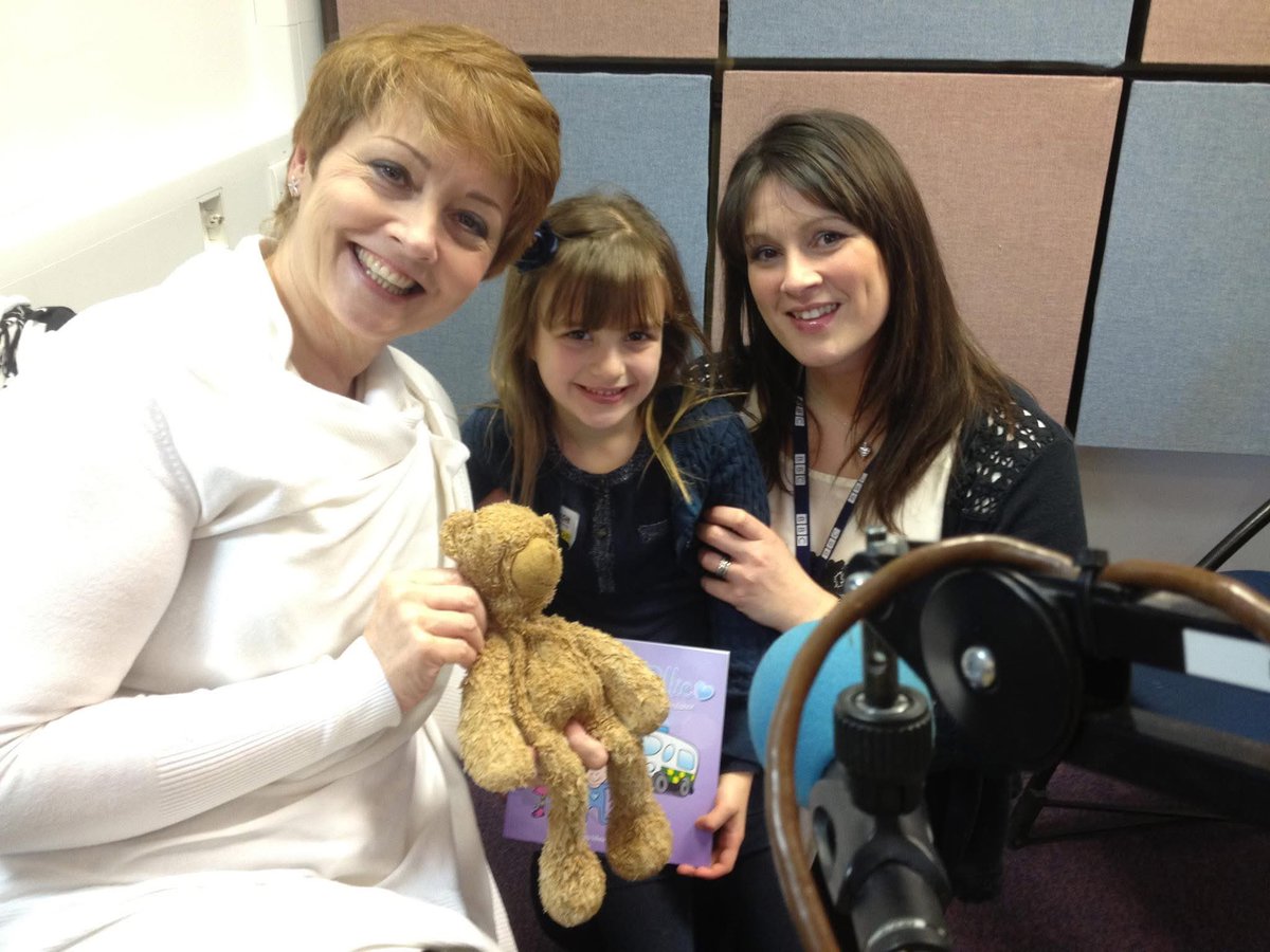 This came up in my memories…Let’s just call this an unplanned moment of comedy gold! Izzy was invited to BBC Radio Berkshire to talk about our book and her 999 call. Anne Diamond held her bear 🤣
