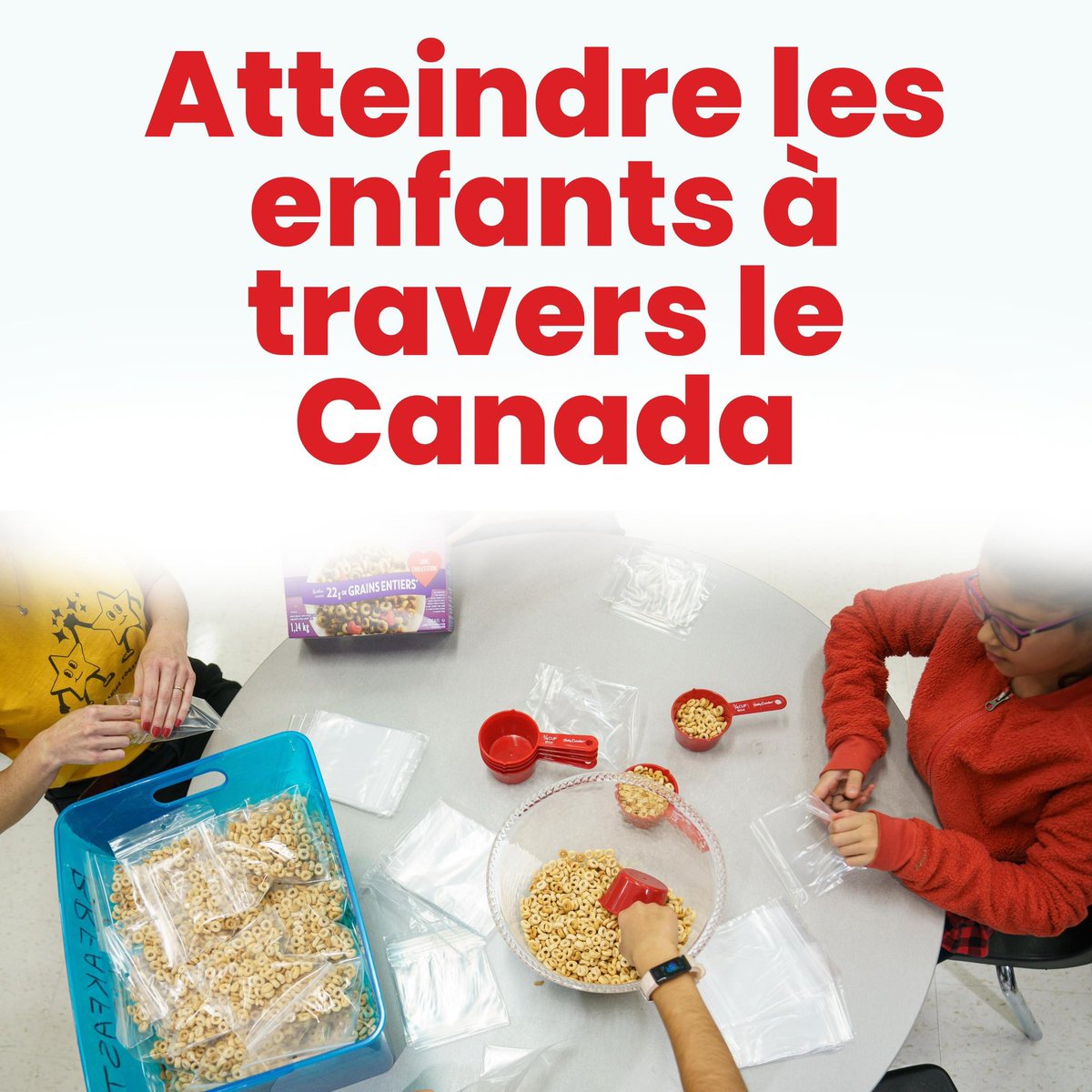 📚🥪 Les 13 provinces et territoires ont adhéré au Programme national d’alimentation scolaire!

400 000 enfants pourront apprendre sans faim, et les familles économiseront 800 $ par an.

Une avancée majeure pour que chaque enfant reçoive la nutrition essentielle à sa réussite!