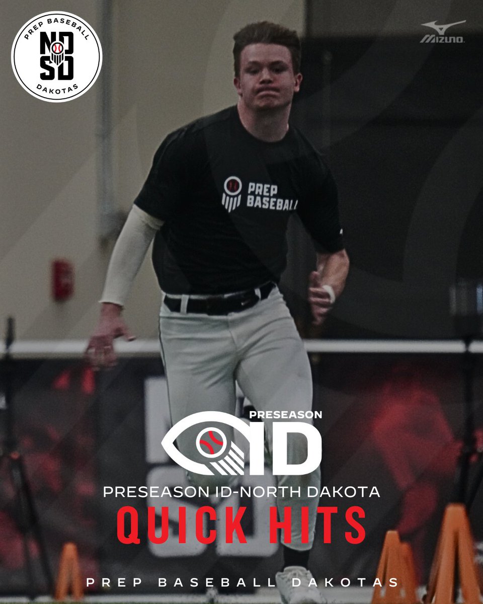 Prep Baseball Dakotas (@pbdakotas) on Twitter photo π ππππΎπ ππππ ππ³π¦π΄π¦π’π΄π°π― ππ-ππ°π³π΅π© ππ’π¬π°π΅π’
We review a handful of names that had standout performances at our latest ID event. Check them out ‡οΈ
π loom.ly/iD3wZis
<a href="/PrepBaseball/">Prep Baseball</a> | <a href="/AJuddy13/">Andy Judkins</a> | <a href="/TobyAnderson48/">Toby Anderson</a> π ππππΎπ ππππ ππ³π¦π΄π¦π’π΄π°π― ππ-ππ°π³π΅π© ππ’π¬π°π΅π’
We review a handful of names that had standout performances at our latest ID event. Check them out ‡οΈ
π loom.ly/iD3wZis
<a href="/PrepBaseball/">Prep Baseball</a> | <a href="/AJuddy13/">Andy Judkins</a> | <a href="/TobyAnderson48/">Toby Anderson</a>