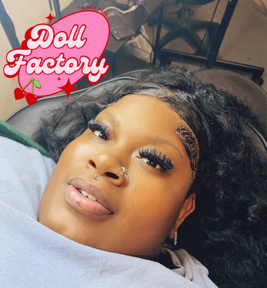 cydittyy's tweet image. I’ve been completely EATING the Lash Clusters Down ✨
Located in #greenvillems #clusterlashtech