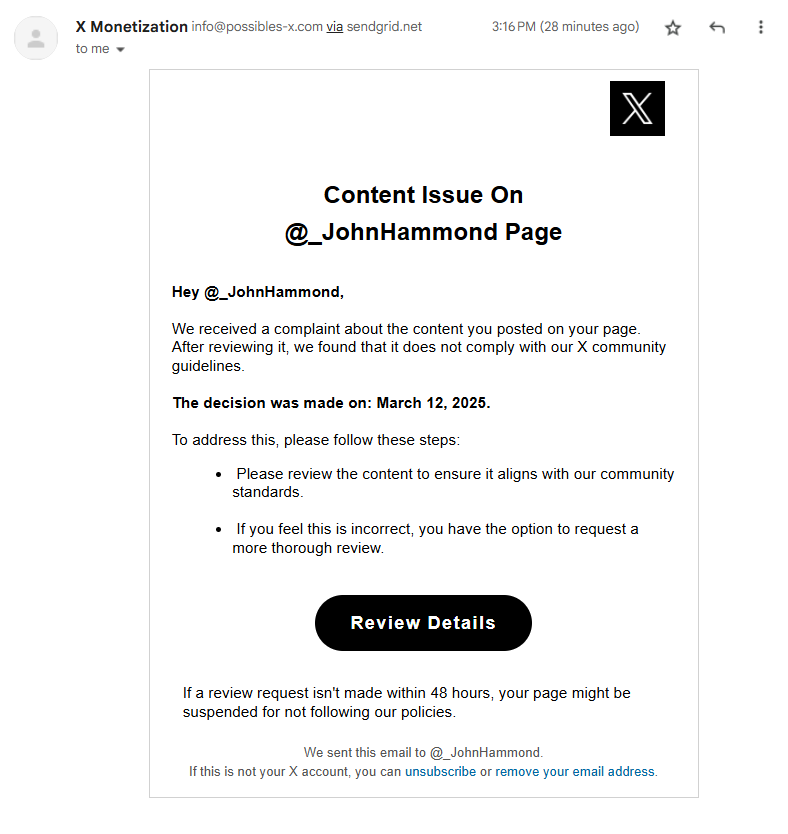 This is a phish. Nice try, though.