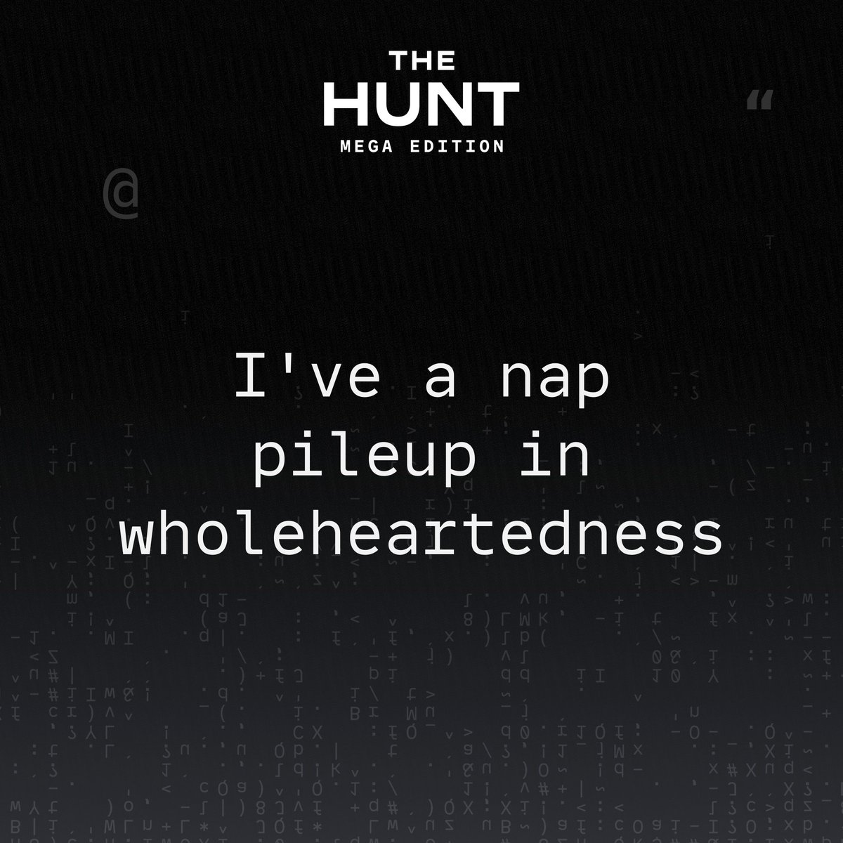 Roblox's tweet image. Meet your first clue. You’ve only got 24 hours until The Hunt: Mega Edition begins. rblx.co/the-hunt-mega-…