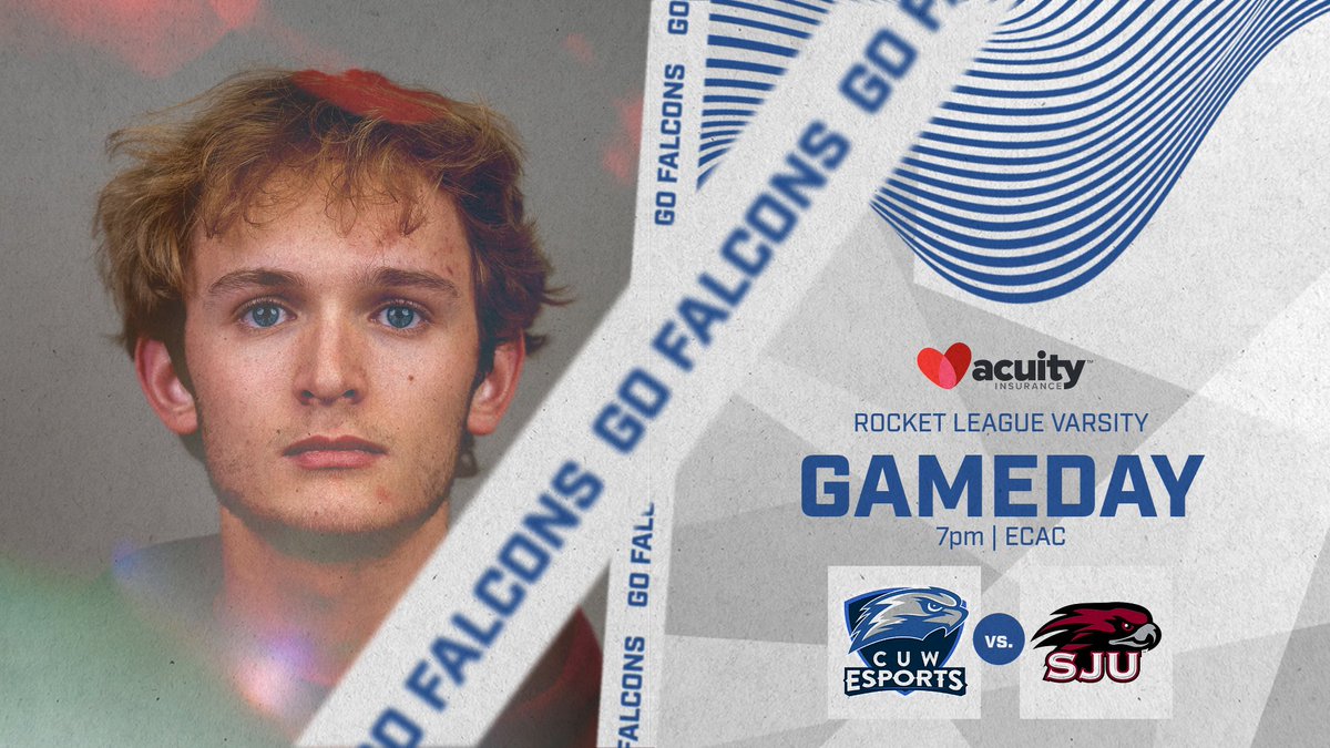 Happy Wednesday Falcons! Rocket League takes on Saint Joseph's University tonight at 7pm in game 1 of their doubleheader.

#CUW #CUWEsports #CUDUB