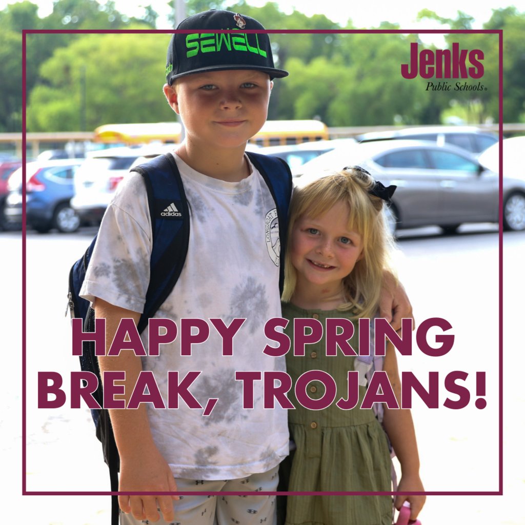 Happy Spring Break, Trojans! We'll see you on Monday, March 24! 😎
