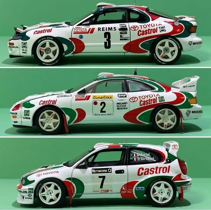 🎌 1993 Celica Turbo 4WD (ST185)
🎌 1995 Celica GT-Four (ST205)
🎌 1997 Corolla WRC
⛩️⛩️🇯🇵 #Motorsport #History