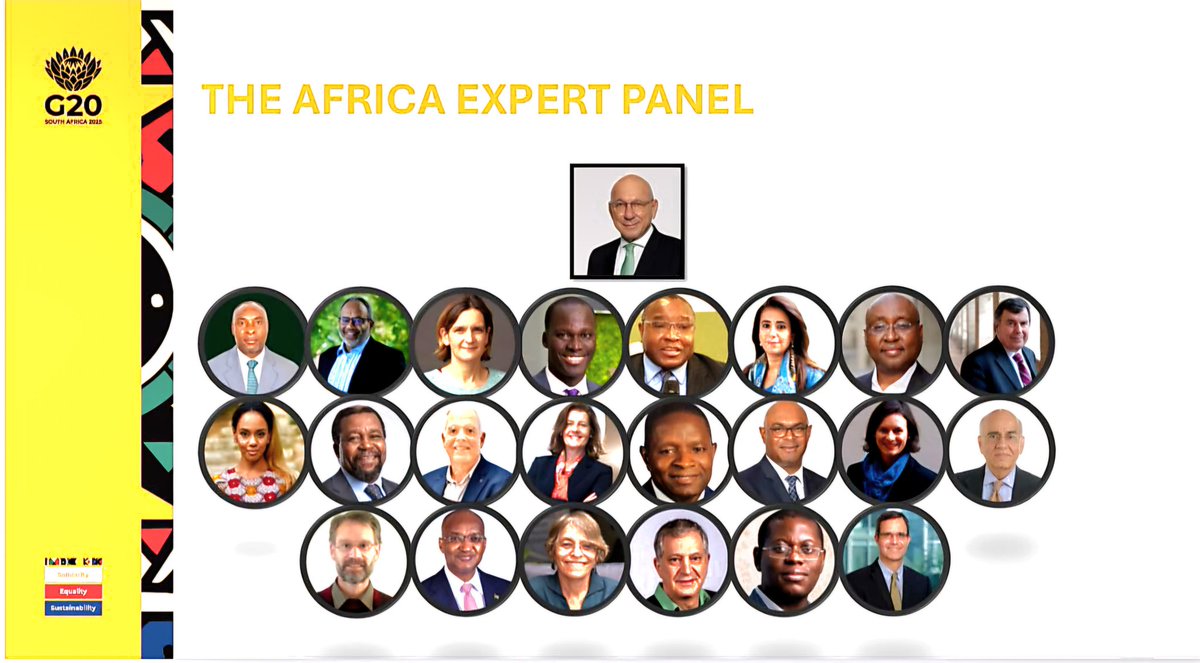 South Africa #G20 Presidency has established an Africa Expert Panel to bring the development challenges of the continent to the fore. I am happy to join eminent colleagues in this endeavour under the leadership of Trevor Manuel. More:google.com/url?sa=t&sourc…